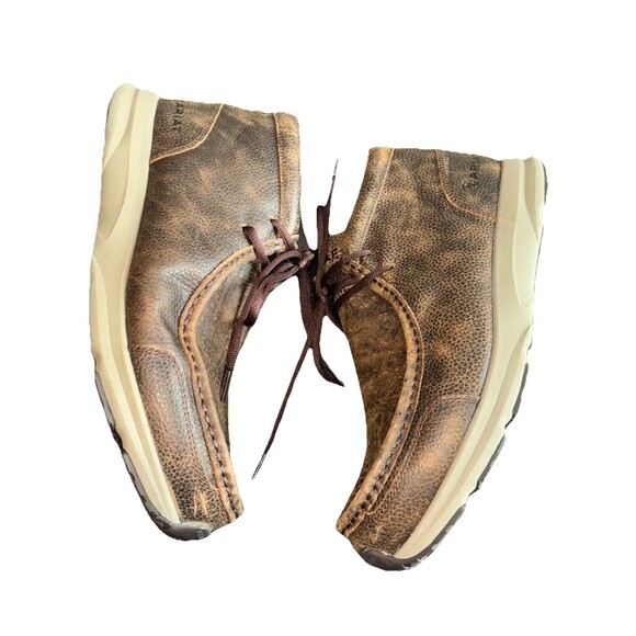 Ariat Men\'s Shoes Size 11.5 Spitfire Brown Bomber Casual Moccasin Boots Leather main image 11